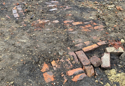 06 Jun 01 - Original Brick Floor