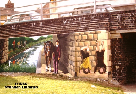 Cambria Bridge (11745 visits) Image credit: Local Studies, Swindon Central Library. Artist: Ken White, c1979
Cambia Road Bridge M... Cambria Bridge
