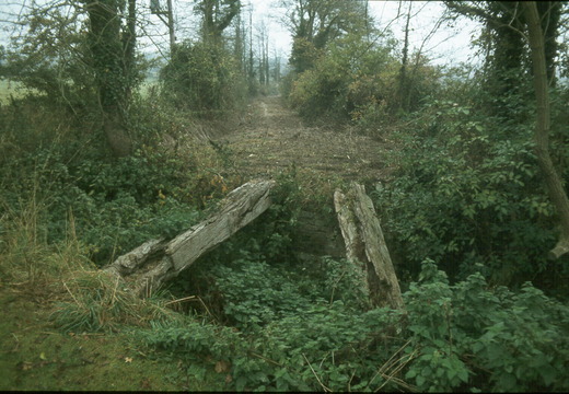 184 Remains of Kings Lift Bridge Spring 1979