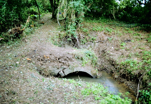 11000011 upstream entrance before work started