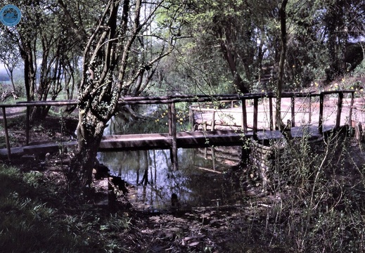 074653E (135 visits) Image credit: RCHS. 1987, North Wilts Canal. near Moreden, Swindon. Preserved section. 074653E