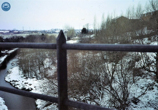 074635E (375 visits) Image credit: RCHS. c1980's, Swindon, standing on Skew railway bridge looking north
074635E