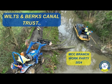 Wilts & Berks Canal Trust. MCC Branch First Work Party January 2024
