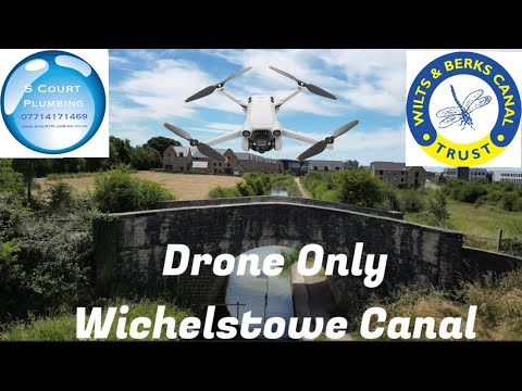Drone only - Wichelstowe canal