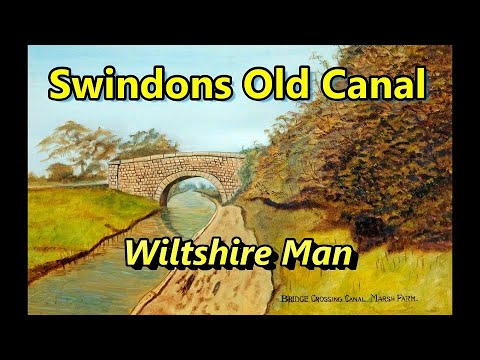 Wiltshire Man Cycle ride along Swindon's Old Canal. What's left of it!