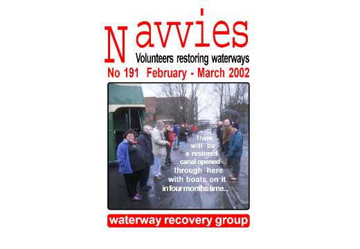Navvies Issue 191 (1783 visits) Issue 191, Feb-Mar 2002 - Dauntsey, Seven Locks, Lyneham Navvies Issue 191