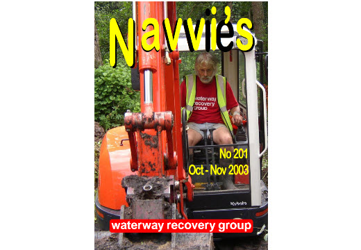 Navvies Issue 201 (1290 visits) Issue 201, Oct-Nov 2003 - Chaddington Summit Lock, Pewsham Navvies Issue 201