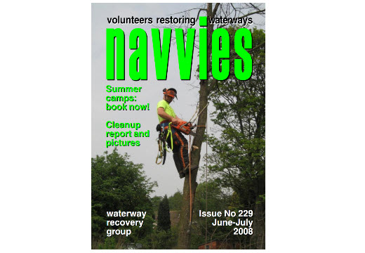 Navvies Issue 229 (1849 visits) Issue 229, Jun-Jul 2008 - Steppingstone Lane Bridge, Shrivenham Navvies Issue 229
